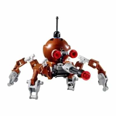 Dwarf Spider Droid - Reddish Brown Dome