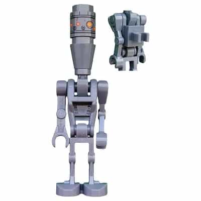 IG-88 without Round 1 x 1 Plate