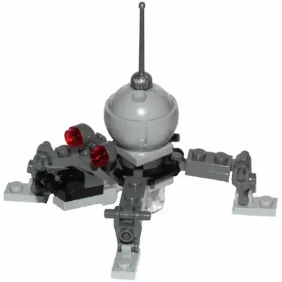Dwarf Spider Droid - Light Bluish Gray Dome, Mini Blaster / Shooter