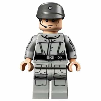 Imperial Crew - Dark Bluish Gray Cap, Printed Arms