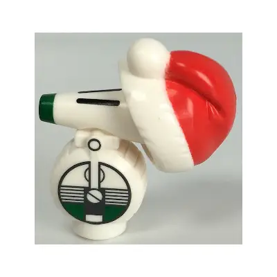 D-O with Santa Hat