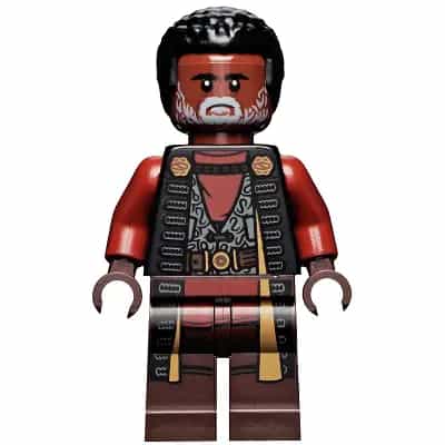 Greef Karga - Black Magistrate Robe and Gray Beard