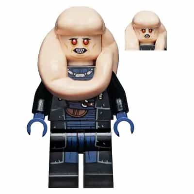 Bib Fortuna - Black Robe, Reddish Brown Straps