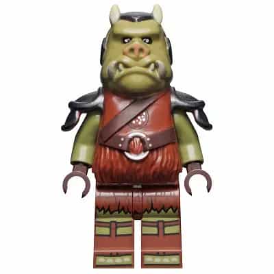 Gamorrean Guard - Olive Green, Reddish Brown Legs