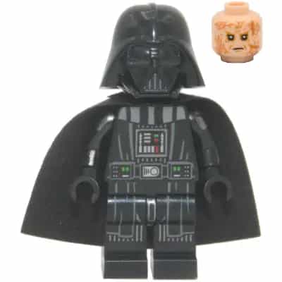 Darth Vader - Light Nougat Head, Printed Arms