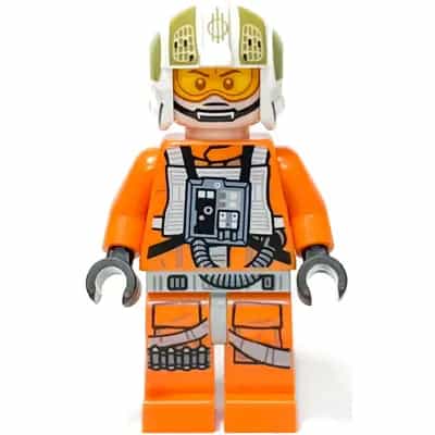 Rebel Pilot Y-wing (Jon 'Dutch' Vander, Gold Leader) - Printed Legs