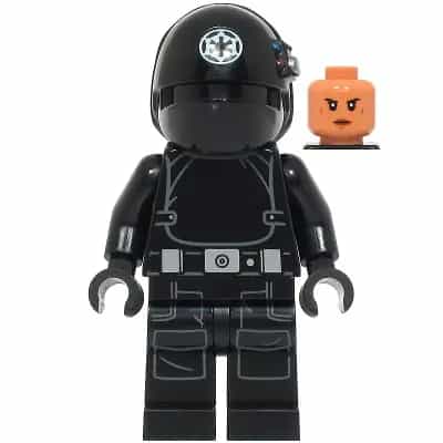 Imperial Gunner - Helmet with White Imperial Logo, Nougat Head