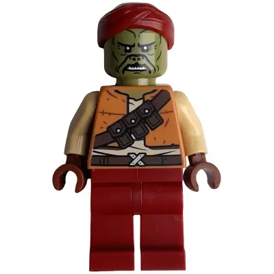 Kithaba (Klatooinian Skiff Guard) - Medium Nougat Vest