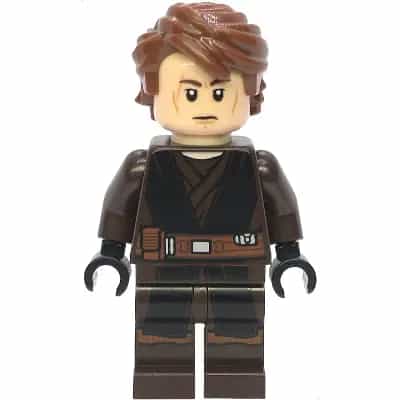 Anakin Skywalker - Dark Brown and Black Robe, Black Hands