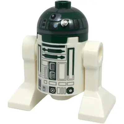Astromech Droid, R4-P44 - Dark Silver Band Around Dome