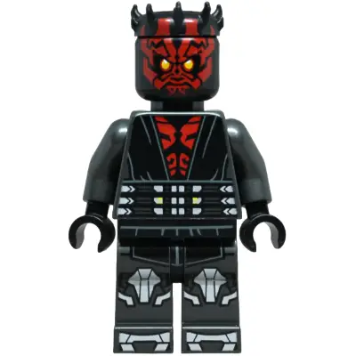Darth Maul - Printed Legs with Silver Armor, Eyes without Black Pupils