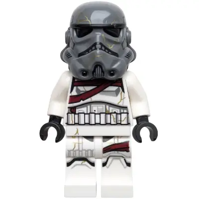 Night Trooper - Dark Bluish Gray Helmet