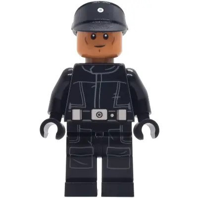 Imperial Shuttle Pilot - Medium Nougat Head, Imperial Officer Cap