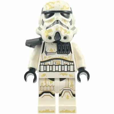 Sandtrooper - Plastic Pauldron, Dirt Stains