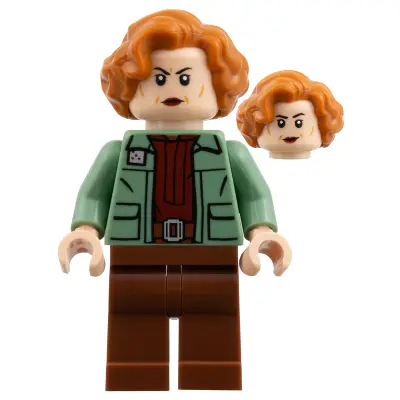 Colonel Ward - Sand Green Jacket, Reddish Brown Legs