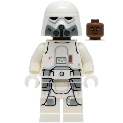 Imperial Remnant Snowtrooper - Umber Head