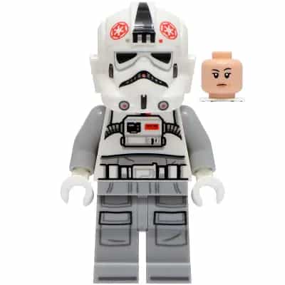 AT-AT Driver - White and Light Bluish Gray Suit