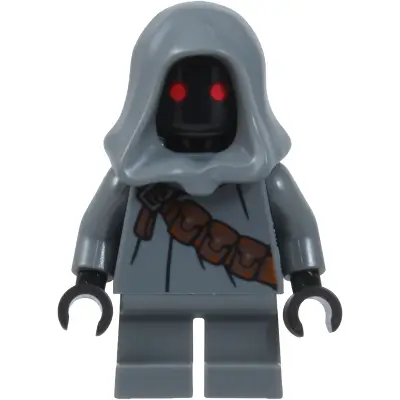 Jawa - Dark Bluish Gray Offworld Outfit, Strap with Pouches