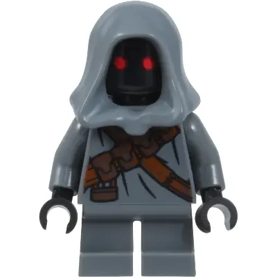 Jawa - Dark Bluish Gray Offworld Outfit, Straps with Pouches