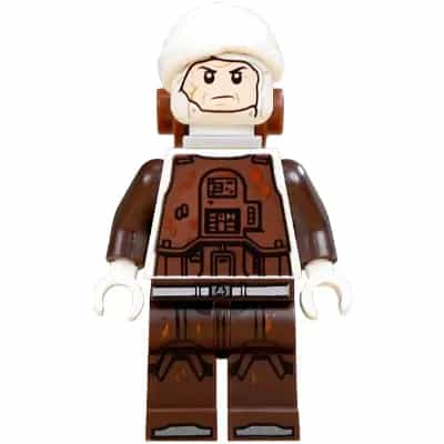 Dengar - White Torso, Wrap, Printed Legs