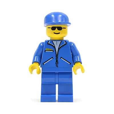 Jacket Blue - Blue Legs, Blue Cap