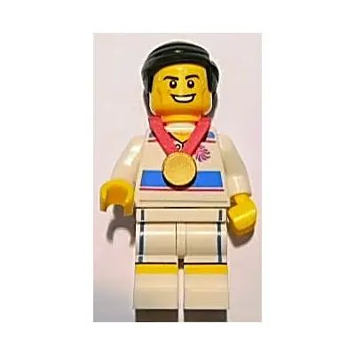 Tactical Tennis Player, Team GB (Minifigure Only without Stand and Accessories)