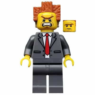 President Business, The LEGO Movie (Minifigure Only without Stand and Accessories)
