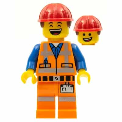 Hard Hat Emmet, The LEGO Movie (Minifigure Only without Stand and Accessories)