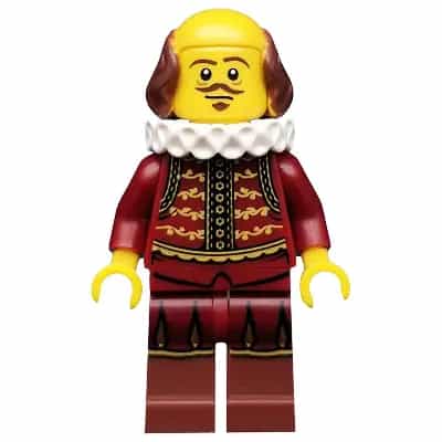 William Shakespeare, The LEGO Movie (Minifigure Only without Stand and Accessories)