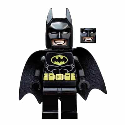 Batman - Dual Sided Head Grin and Angry Face (Type 2 Cowl)