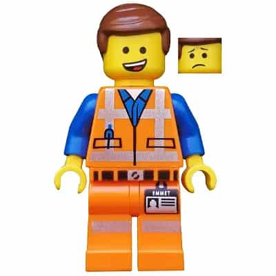 Emmet - Lopsided Open Mouth Smile