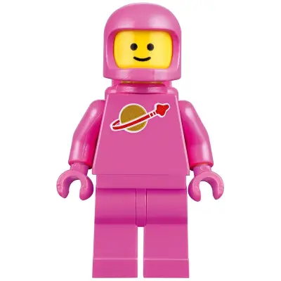 Classic Space - Dark Pink with Air Tanks and Updated Helmet (Lenny)