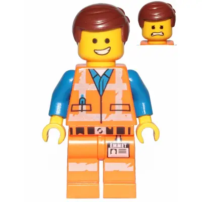 Emmet - Smile / Scared, Worn Uniform