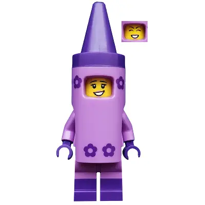 Crayon Girl, The LEGO Movie 2 (Minifigure Only without Stand and Accessories)