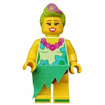 Hula Lula, The LEGO Movie 2 (Minifigure Only without Stand and Accessories)