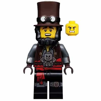Apocalypseburg Abe, The LEGO Movie 2 (Minifigure Only without Stand and Accessories)