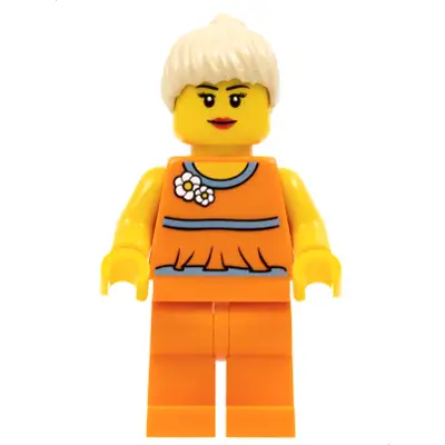 LEGO Brand Store Female, Orange Halter Top - Saarbrücken, Germany