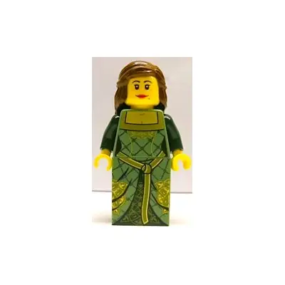 LEGO Brand Store Female, Green Princess (no back printing) {Lille}
