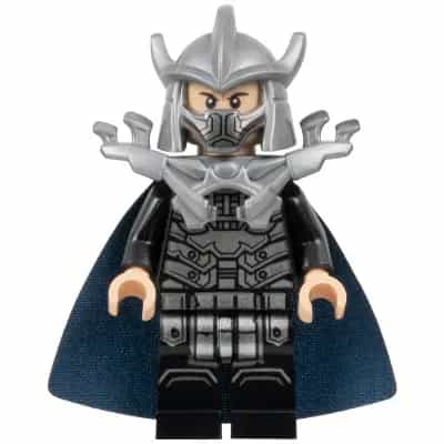 Shredder - Dark Blue Cape and Detailed Helmet (Movie Version)