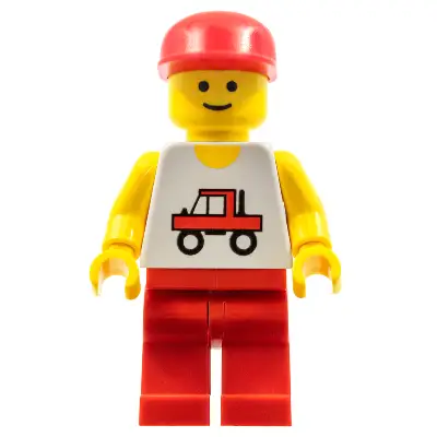 Trucker - Red Legs, Red Cap