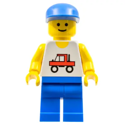 Trucker - Blue Legs, Blue Cap