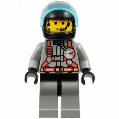 Fire - City Center 2, Light Gray Legs with Black Hips, Black Helmet