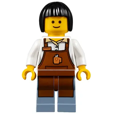 Barista with Gray Shading at Sides