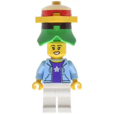 Vintage Car Show Passenger - Cheeseburger Hat
