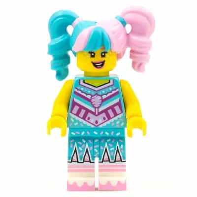 Cotton Candy Cheerleader, Vidiyo Bandmates, Series 1 (Minifigure Only without Stand and Accessories)
