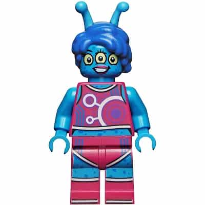 Alien Dancer, Vidiyo Bandmates, Series 2 (Minifigure Only without Stand and Accessories)