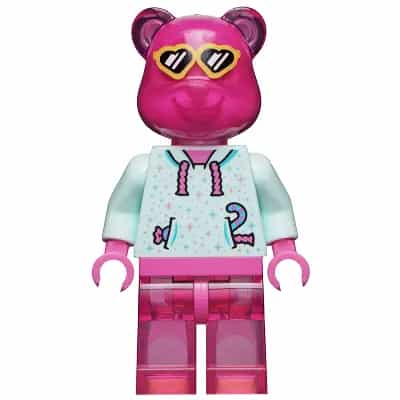 DJ Rasp-Beary, Vidiyo Bandmates, Series 2 (Minifigure Only without Stand and Accessories)