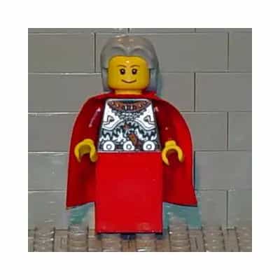 Viking Red Chess Queen - Portions may be Glued