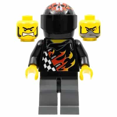 Backyard Blaster 1 (Bart Blaster) - Standard Helmet, Black Visor