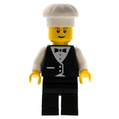 Town Vest Formal - Waiter with Chef's Hat
